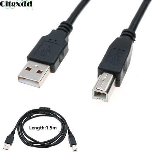 Cltgxdd USB Cable USB 2.0 Type A Male to B Male Scanner Printer Cable Sync Data Charger Cable for Laser Printer Sales