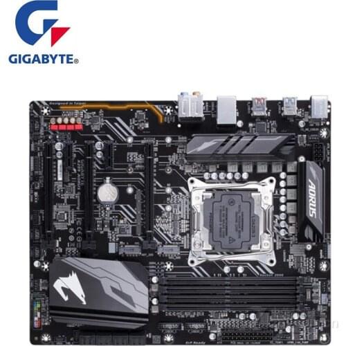 For Gigabyte GA X299 AORUS Gaming Motherboard LGA 2066 For Intel X299 Used Desktop Mainboard M.2 NVMe SATA3 PCI-E X16 3.0
