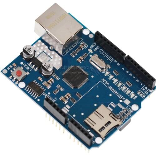 Ethernet W5100 Network Expansion Board SD Card Extension Supports MEGA SUNLEPHANT