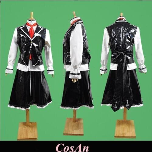 Game Touhou Project Rumia Cosplay Costume The High Quality Patent Leather Uniform Suits Unisex Role Play Clothing Custom-Make