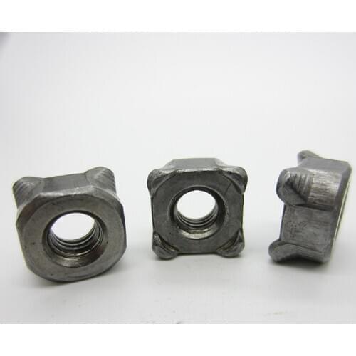 M4 M5 M6 M8 M10 DIN928 Carbon Steel Square Weld Nuts for car seat belt