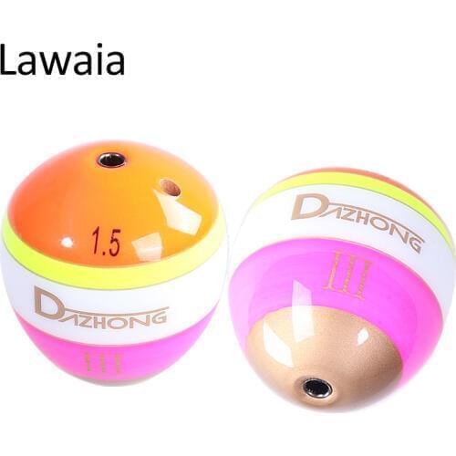 Lawaia Fishing Float Floating Fishing Bobber Long Shot Eye-catching Color Wave Sycamore Wood Quality Sea Fishing Accessories
