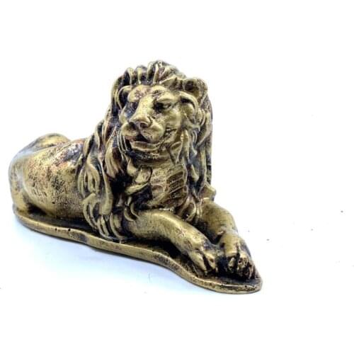 Premium Special Design Big size Gold (Gold) Lion Statue A1