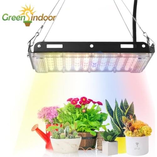 LED Grow Light Phytolamp For Plants Full Spectrum 3500K 6500K White Indoor Growth Phyto Light 220V 110V Growing Lamps Waterproof