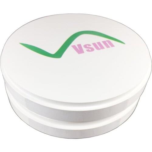 HT+ Plus WH High Translucency Dental Lab Technician Material White Zirconia Disc for Crown Coping Full Contour Long Bridges OD98