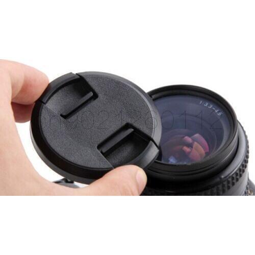 10pcs 40.5 49 52 55 58 62 67 72 77 82mm Center Front Lens Cap Cover for J1 J2 V1 V2 Samsung NX1000 NX2000 NX100 NX200
