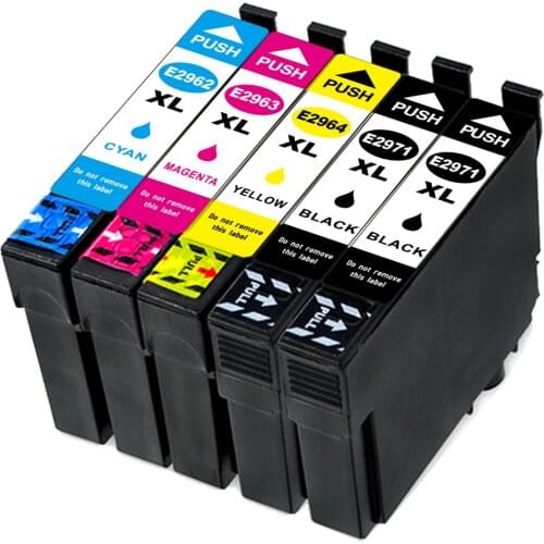 2BK+1C+1M+1Y Compatible Ink Cartridge For EPSON T2971 T2962 T2963 T2964 XP-231 XP-431 XP-241 XP-441 Printer
