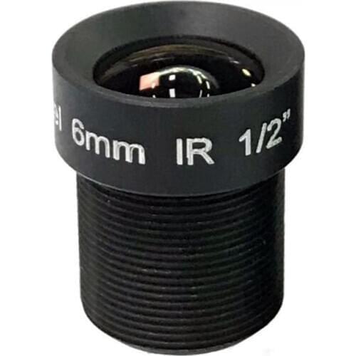 6mm 1/2" CCTV Lens SMTSEC NEW F2.0 M12 HD 5MP Board Lens For CCTV Surveillance Security IP Camera SL-SM0620B5MP-12