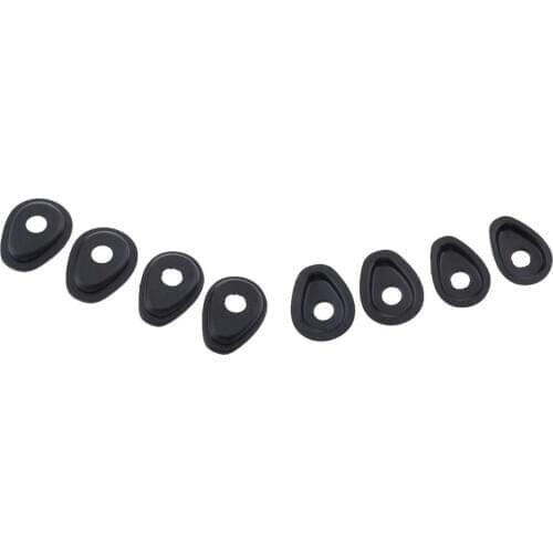 Turn Signal Adapters Spacers for Yamaha YZF R6 R1 1998-2012 FZ1 FZ6 FZ6R FZ8 XJ6 Light Indicators Front or Rear (Black) 8pcs
