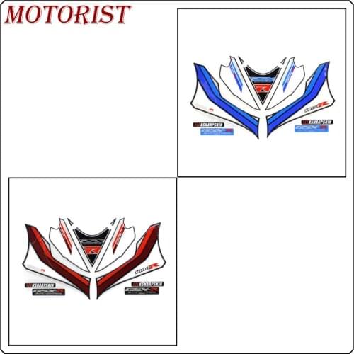 MOTORIST Motorcycle head sticker Front Fairing Motor Number Board 3D Gel Protector for SUZUKI GSXR1000R GSXR 1000R GSX R1000R