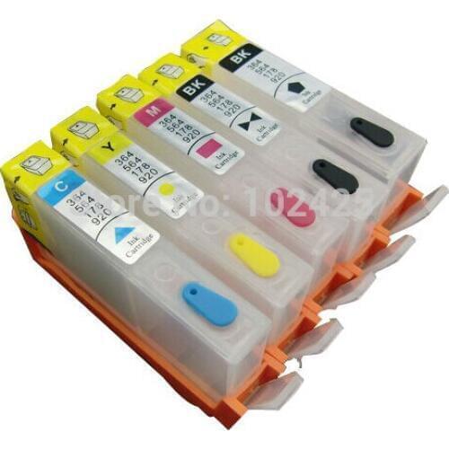 Einkshop Brand 564 564xl Empty Refillable Ink Cartridge For HP Photosmart C5380 C5460 C6300 C5340 C6350 C6380 C309A B8550 D5460
