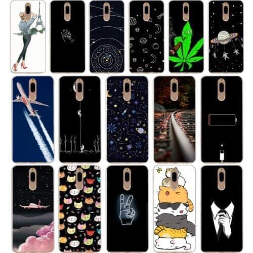 H Case Cover For Huawei nova 2i Soft Silicone TPU Cool Patterned Painting For Huawei nova2i Phone Cases