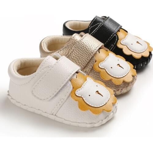Baby PU Cartoon Boys Girls first walkers Sports Shoes Toddler Infant Shoes Soft Anti-slip Newborn Baby Shoes