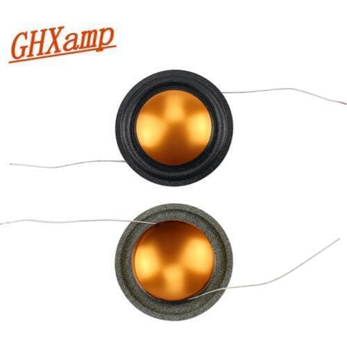 GHXAMP 19.43mm 19.5 Core Tweeter Voice Coil Golden Copper-Clad Aluminum Round wire Coil Left And Right Sides 4.1-8Ohm 2PCS