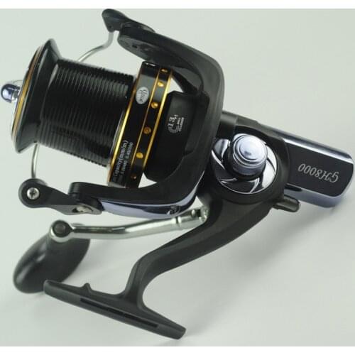 Hercules Spinning Spool Fishing Reel 13+1 BB Ball Bearings 4.1:1 Sea Carp Reels Worm Shaft Distant Wheel carretilha de pescaria