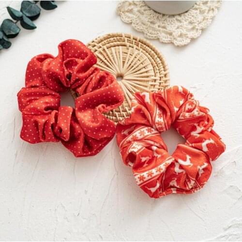 Korean Scrunchies Hair Rope Women Elastic Hair bands Fashion Rubber Band Bracelet Accessories For Girls Tie Hair Headdress