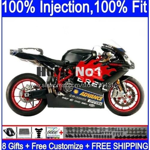 Injection Body For DUCATI 749S 999S 749 999 S R Bodywork 121MC.40 749-999 03 04 749R 999R 2003 2004 OEM Fairing kit glossy color