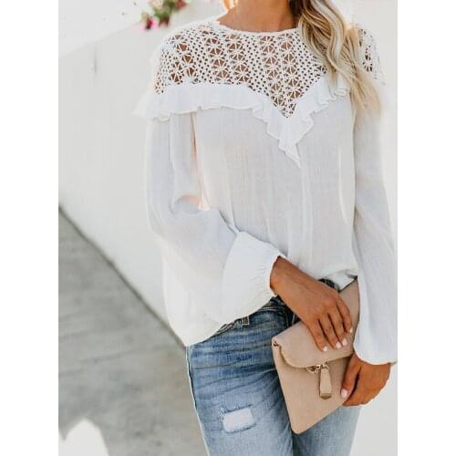 LUOYIYANG Lace Blouses