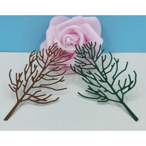 Branch Metal Cutting Die For Scrapbooking Album Cardmaking Decorative Embossing Making Greeting Card Photo Paper Craft