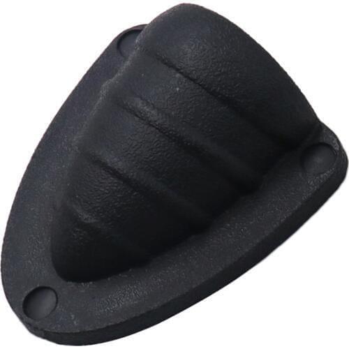 Marine Nylon Clam Shell Vent Wire Cover Clamshell Ventilation Accessories Parts - Small - Black