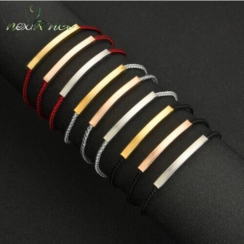 Nextvance Stainless Steel Rope Chain Couple Bracelets Anime Sailor Moon Bracelet For Girls Boys Women Jewelry Gift