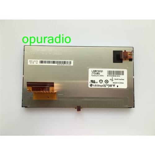 Brand new 6.1inch LA061WQ1-TD05 LCD Display Screen LA061WQ1(TD)(05) touch Panel For Toyota car GPS lcd monitors