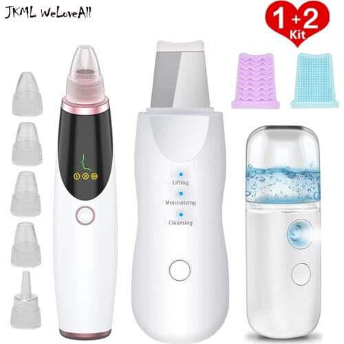 Blackhead Remover Vacuum Acne Pimple Black Spot Suction Electric Facial Pore Cleaner Skincare Exfoliating Beauty Instrument