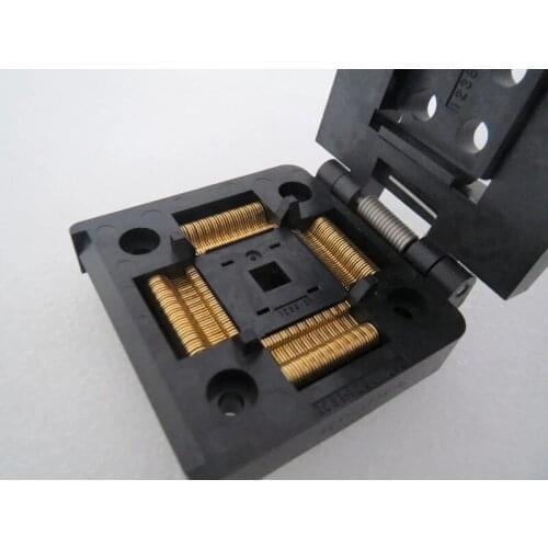 Original YAMAICHI IC Test Seat IC51-1284-1236 Burning Programmer QFP128 LQFP128 Socket Adapter spacing 0.5mm