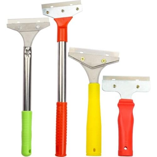 Industrial Floor Scraper with Comfort-Grip Cleaning Stripper Hand Tool for Window Wall Floor JW