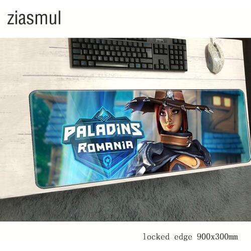 Cheapest paladins mouse pad 90x30mm pad to mouse notbook computer mousepad hot sales gaming padmouse gamer keyboard mouse mats