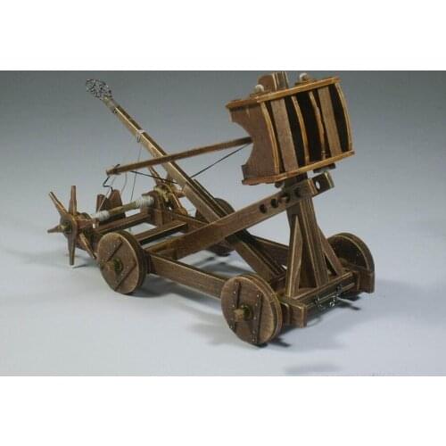 Ancient chariot model-Catapult (torque bow)