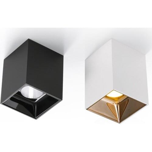 Surface mounted LED Downlight 10W 12W 13W 15W 18W 20W Ceiling Lamp Spotlight Dimmable 110V 220V Warm White For Indoor Lighting