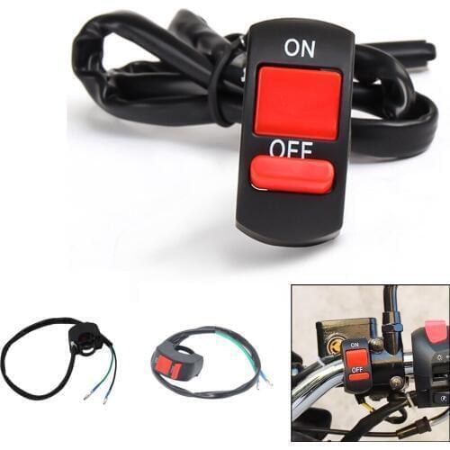 22mm Universal Motorcycle Handlebar Flameout Switch ON OFF Button For Kawasaki Z800 Z250 Z300 Z400 z 750 1000 900 800 250 650