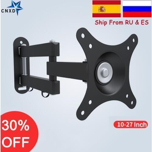 Universal LCD LED TV Wall Mount PC Monitor TV Holder Rotated TV Wall Bracket Tilt Swivel Plasma TV Wall Holder
