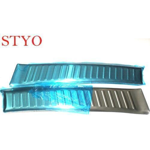 Car inner Rearguards Stainless Steel Rear Bumper Trunk Fender Sill Plate Protector Guard Cover for MAZDAS CX-5 CX5 2012-2016