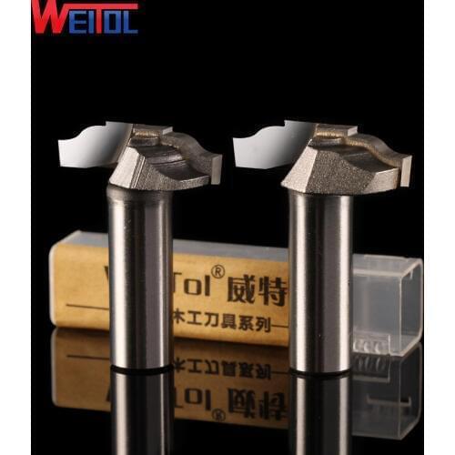 Weitol 1 pcs 1/2" inch Woodworking Cutter Router Bits carving machine milling cutter , wood carbide Wild goose wing carving bit