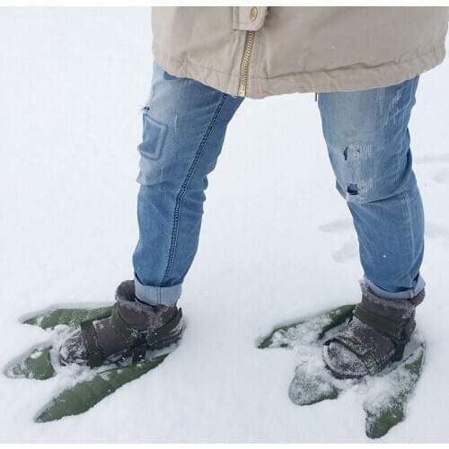 Snow Dinosaur Paw Footprints Shoe Covers Ice Road Accessories