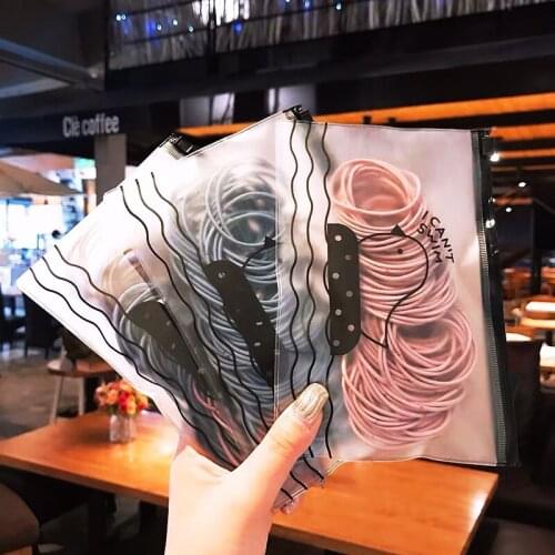 100Pcs/Set Seamless Elastic Hair Bands Women Girls Basic Gum For Hair Ponytail Kids Hair SScrunchie Rubber Band Hair Accessories