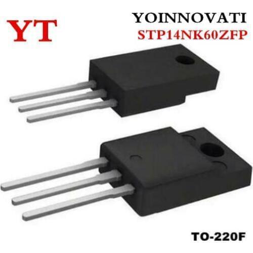 20PCS/LOT STP14NK60ZFP STP14NK60 14NK60 TO-220F IC Best quality