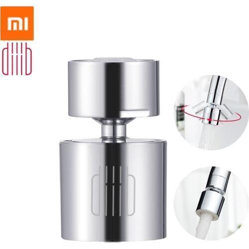 Xiaomi Diiib Kitchen Faucet Bubbler Aerator Water Tap Nozzle Water Saving Filter 360-Degree Double Function 2-Flow Splash-proof