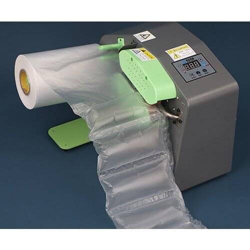 Automatic Air Cushion Machine S1-1 Portable Bubble Film Packaging Inflator 110-220V Gourd Film Bubble Bag Cushion Inflator LK