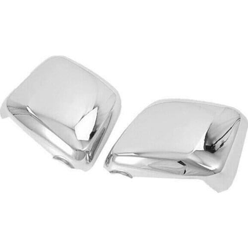 Car Chrome Silver Rearview Side Mirror Cover Trim for Nissan NV200 2018