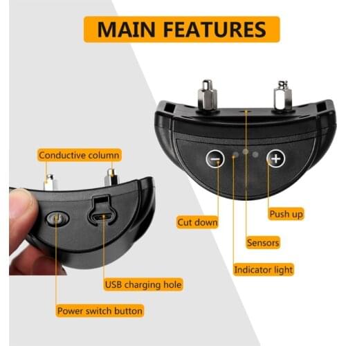 Wireless Electronic Dog Training Collar Pet Dog Bark Control Multipurpose Barking Containment Transmitter Dog Fence