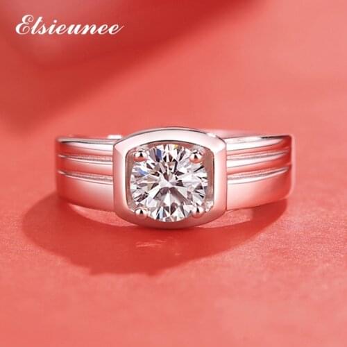 ELSIEUNEE Rings With Diamonds