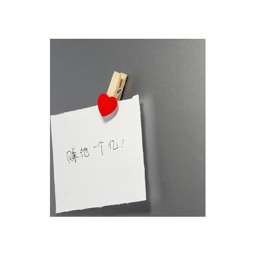 Small wooden clip magnetic refrigerator stick strong magnet small folder office supplies clip photo message paste