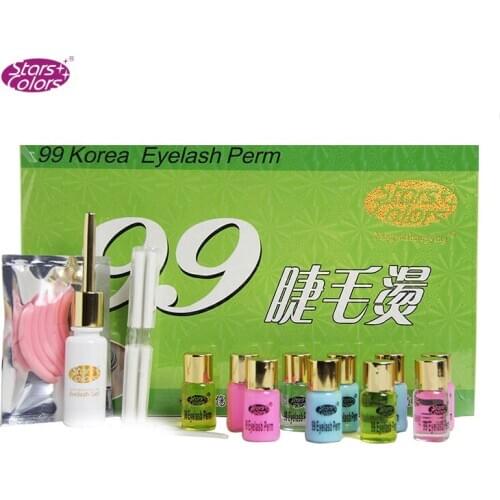 1 Set Eyelash Perm Kit Professional Eyelashes Perming Glue Curling Up To Eye Lashes Lift Permanent Lotion