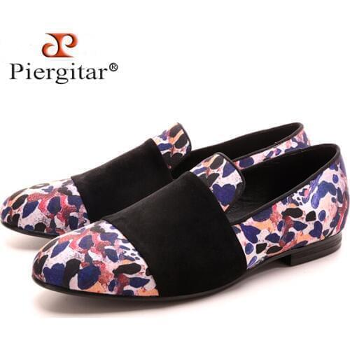 PIERGITAR Men's Suede Shoes