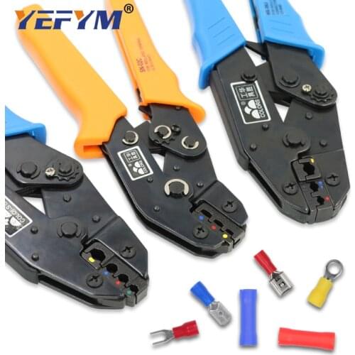 YEFYM-insulated terminal crimping tool pliers HS-02C/25J/30J/40J, used for crimping RV/SV/MDD/FDD/BV terminal blocks, etc