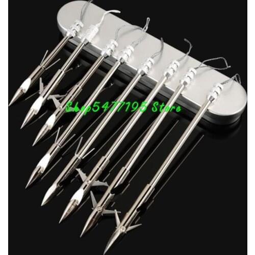 Professional Fishing Slingshot Dart Powerful Deepwater Fish Darts Shooting Hunting Slingshot Head Adult Outdoor Crossbow Arrows