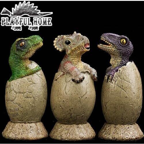 Handmade Certified Goods Hot Toys Baby Dinosaurs Eggs Model Figma Animals Action Figures Quality Good Toy For Kids Children